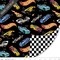 Hot Wheels Made to Race Double Lush Velvet (lv16804) | Double Lush Velvet | Riley Blake Designs | Riley Blake